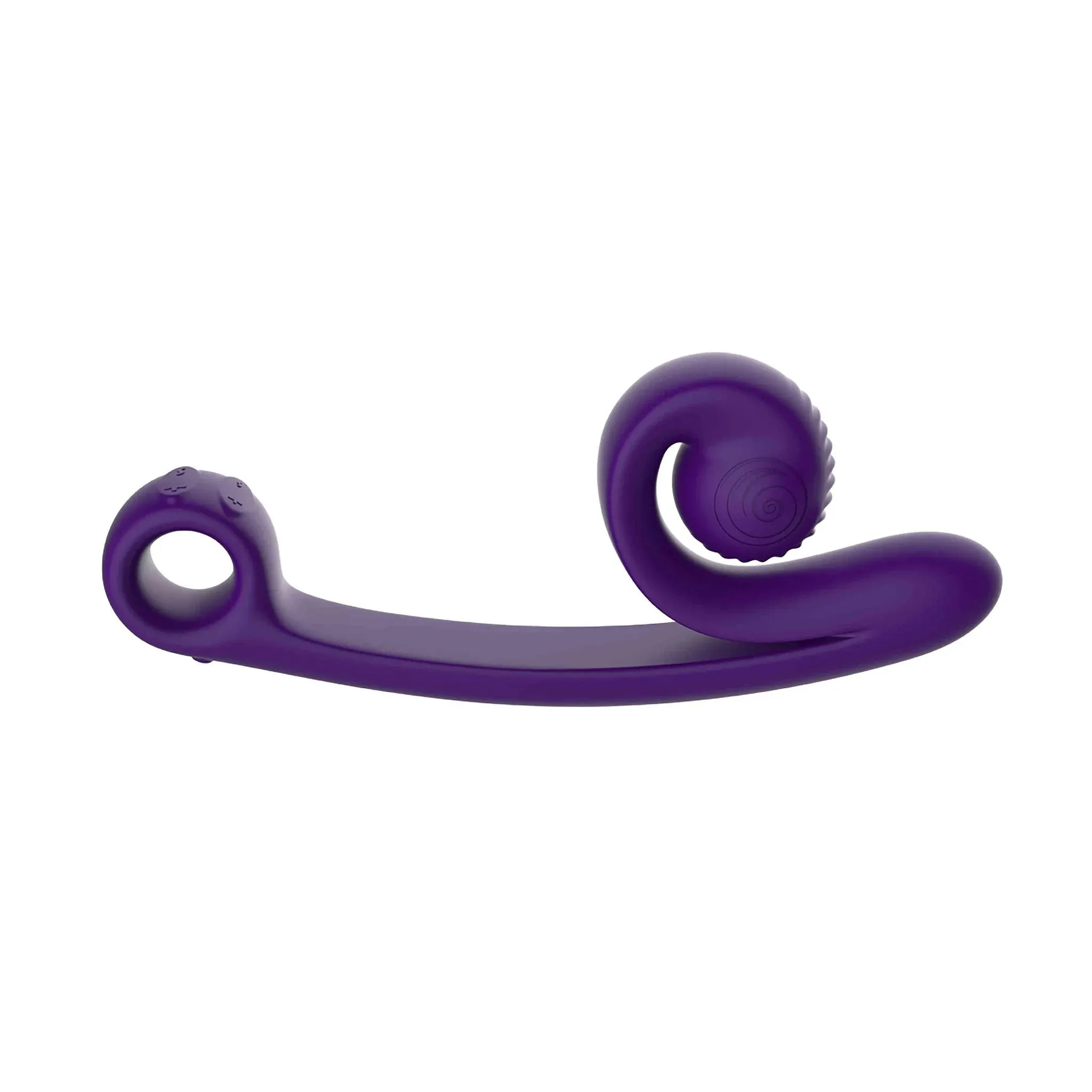 Snail Vibe Curve Ultra Powerful 2 Motor Dual Stimulating Vibrator - Purple