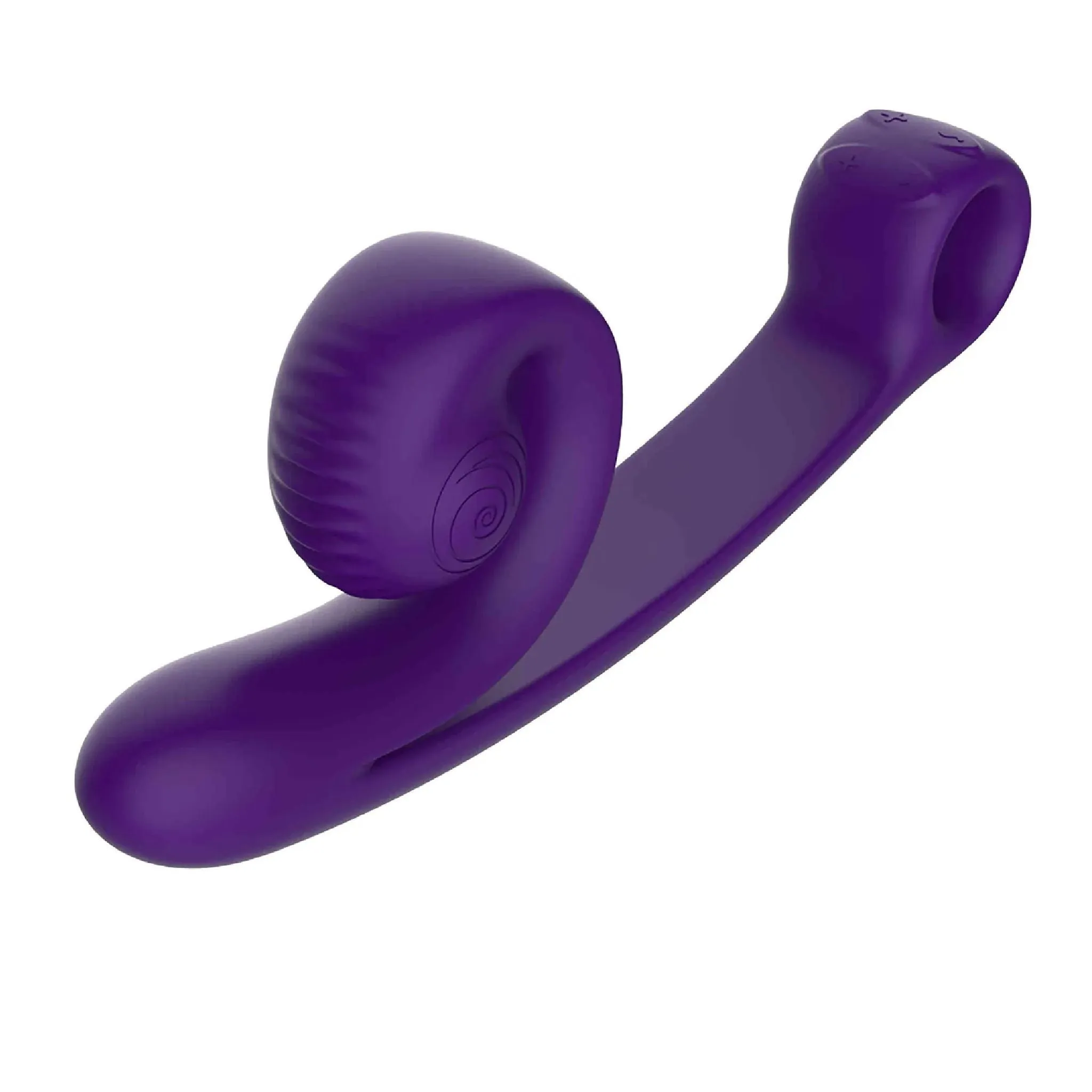Snail Vibe Curve Ultra Powerful 2 Motor Dual Stimulating Vibrator - Purple