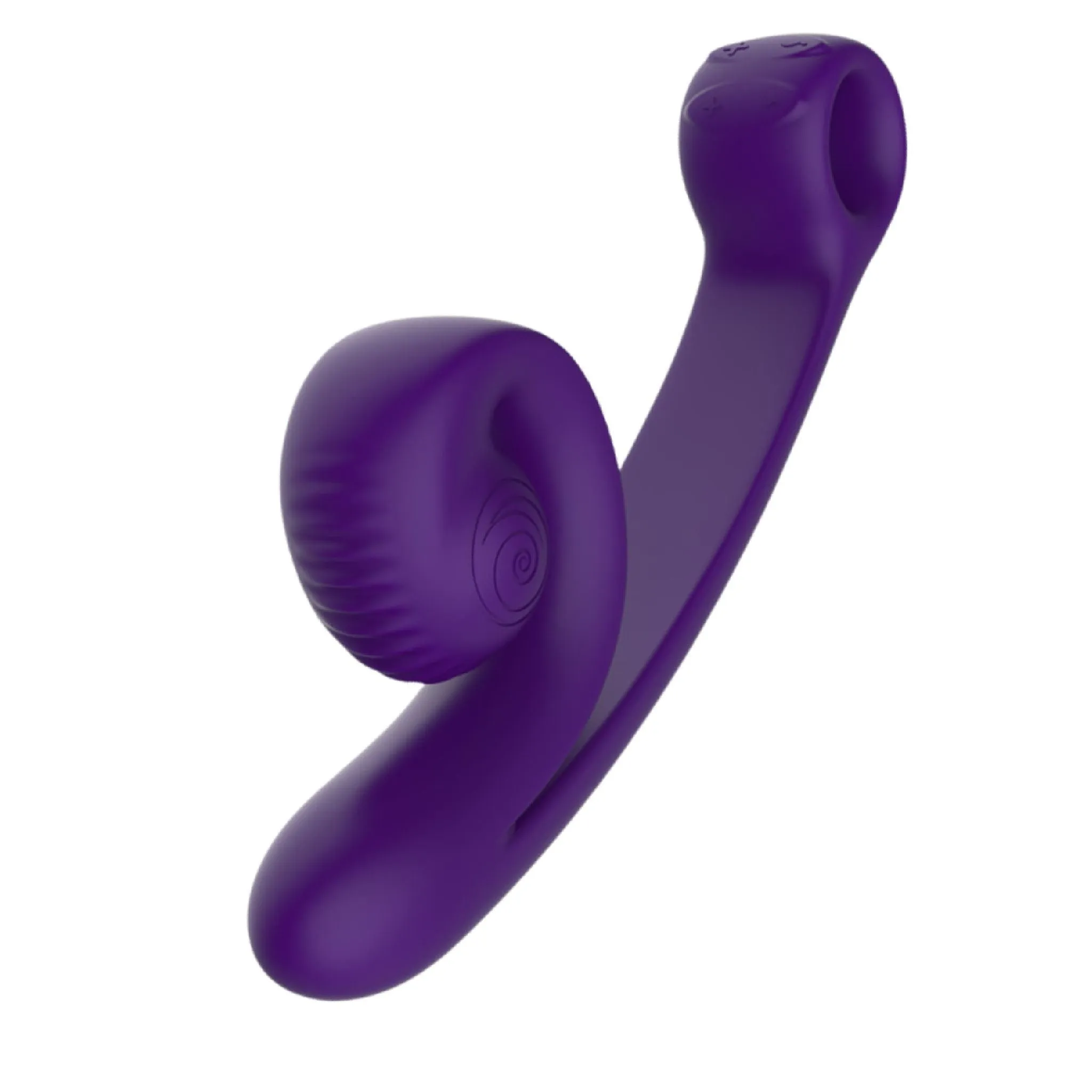 Snail Vibe Curve Ultra Powerful 2 Motor Dual Stimulating Vibrator - Purple