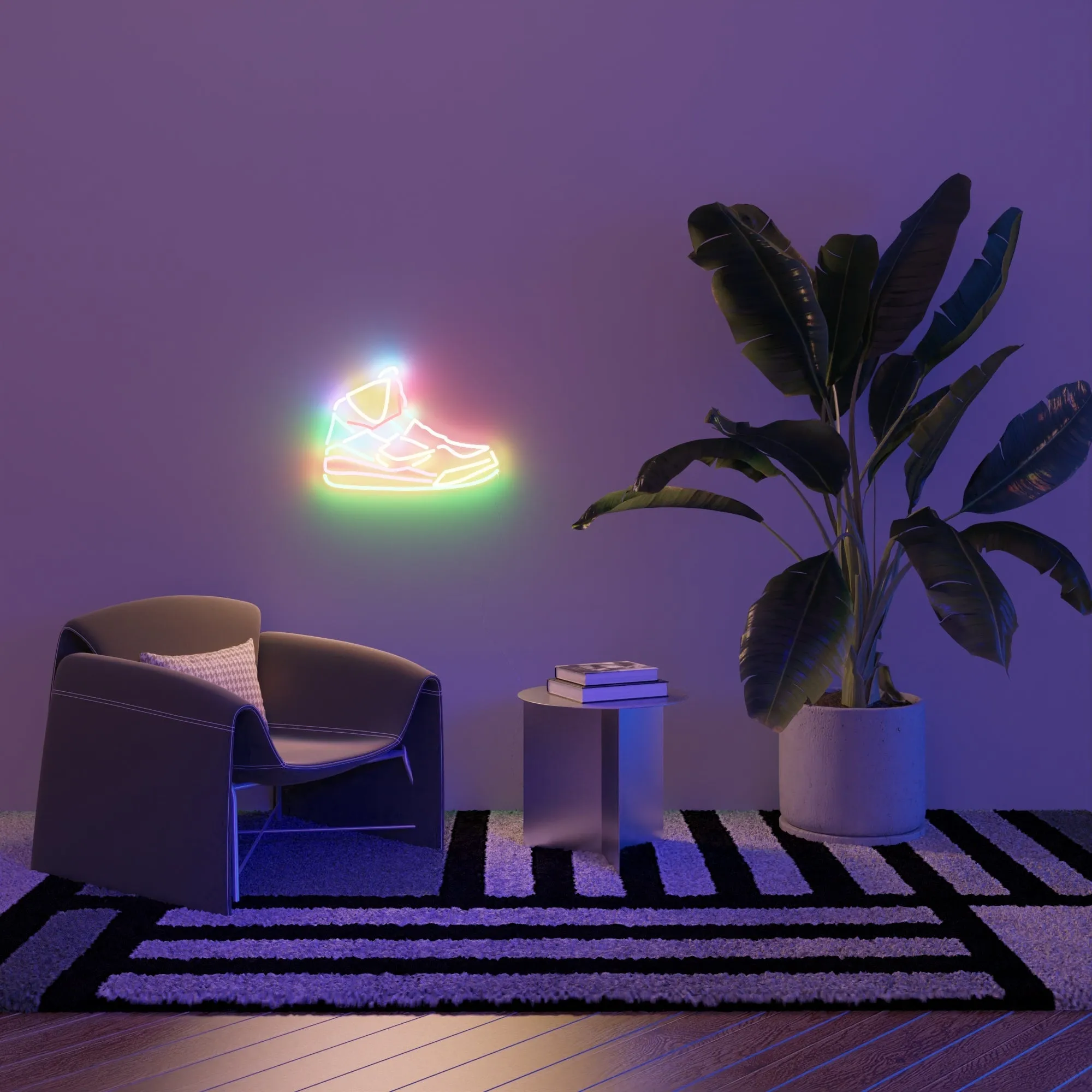 Sneaker by Yoni Alter, LED neon sign
