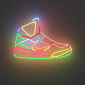 Sneaker by Yoni Alter, LED neon sign