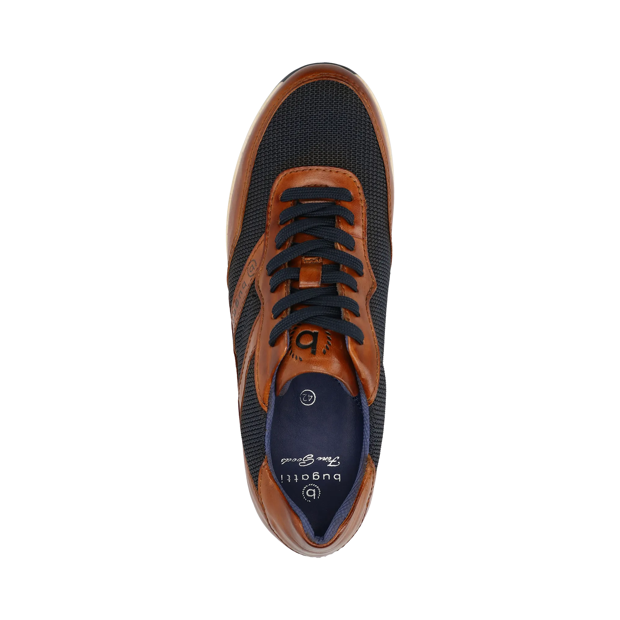 Sneaker cognac