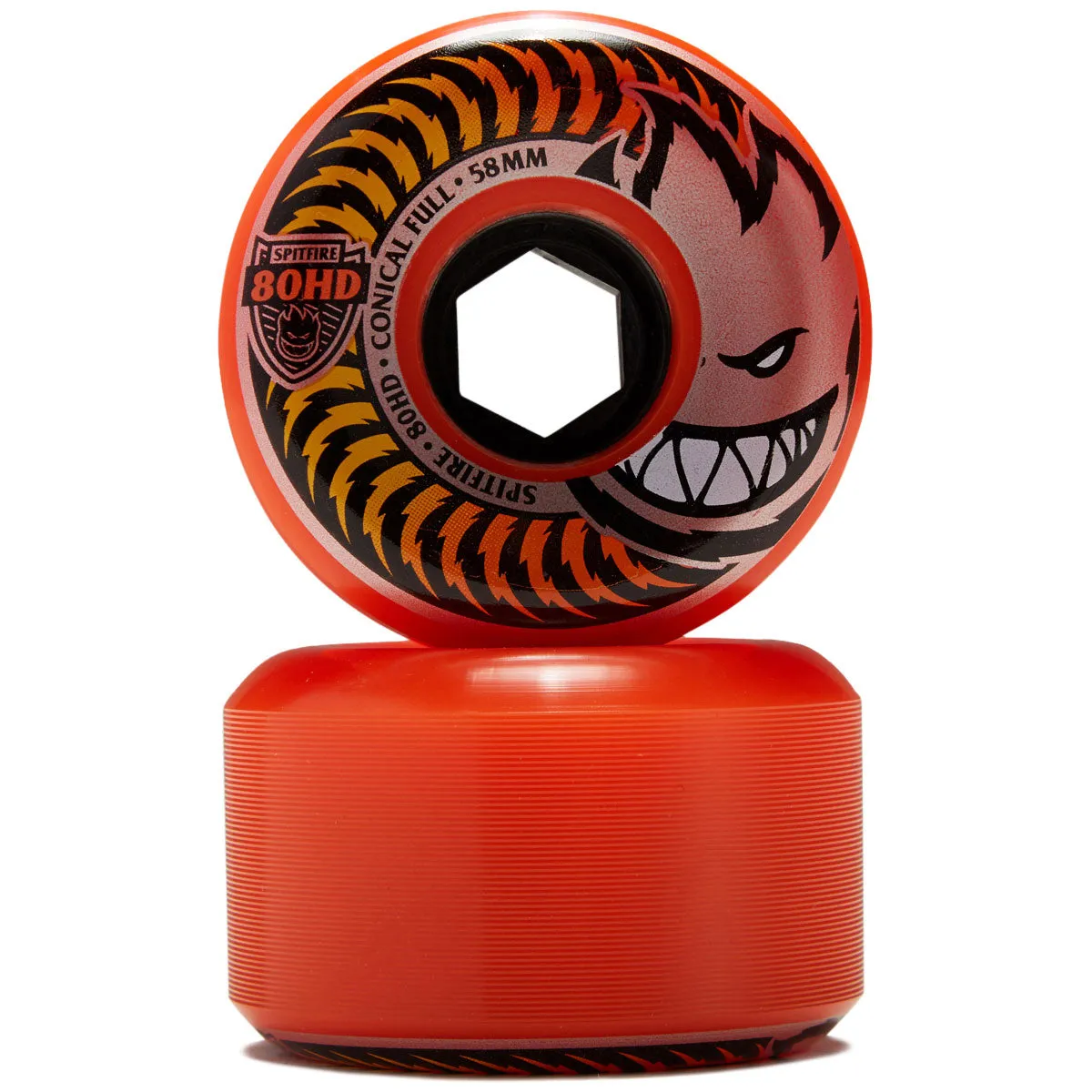 SPITFIRE 80HD CONICAL FULL 58MM SKATEBOARD WHEELS