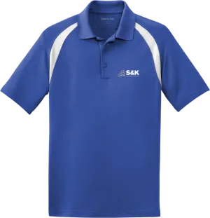 Sport-Tek® Dry Zone® Colorblock Raglan Polo