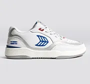 STAR WARS UBA White Leather R2-D2 Blue Logo Sneaker Women