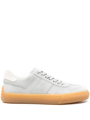 Suede leather sneakers