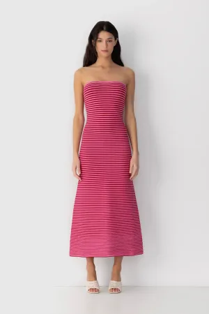 Sunmor Knit Maxi Dress - Candy
