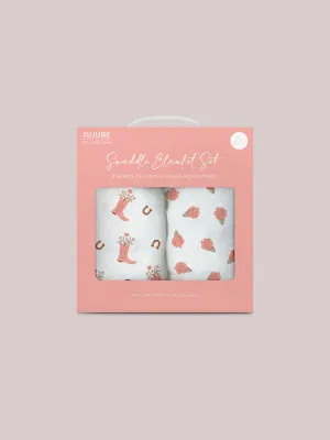 Swaddle Blanket Set | Bloomin' Boot