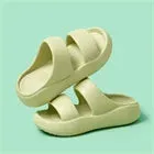 Sweet Women's Fashion Thick EVA Slippers Summer Men Indoor Waterproof Soft Slides Adults Outdoor Candy Color Non-slip Flip Flops
