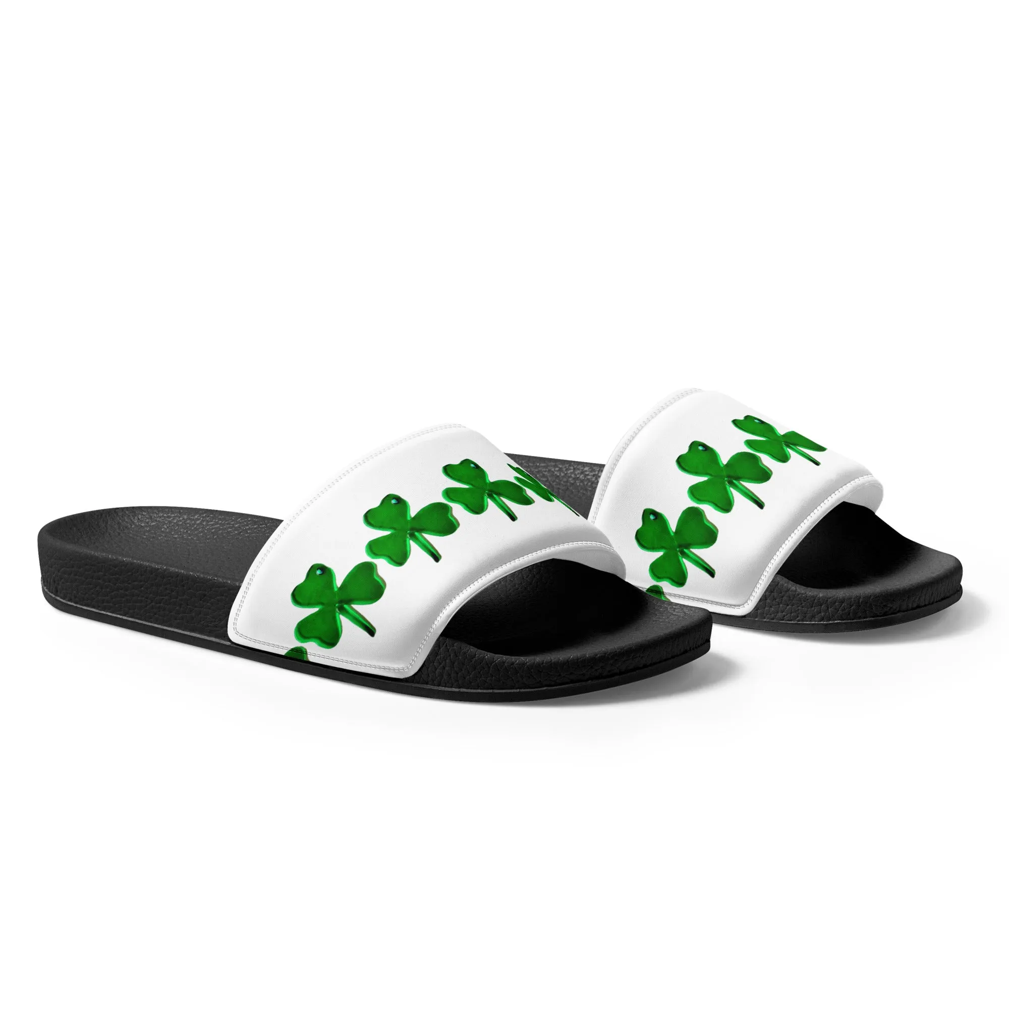 Unisex Clover Slides