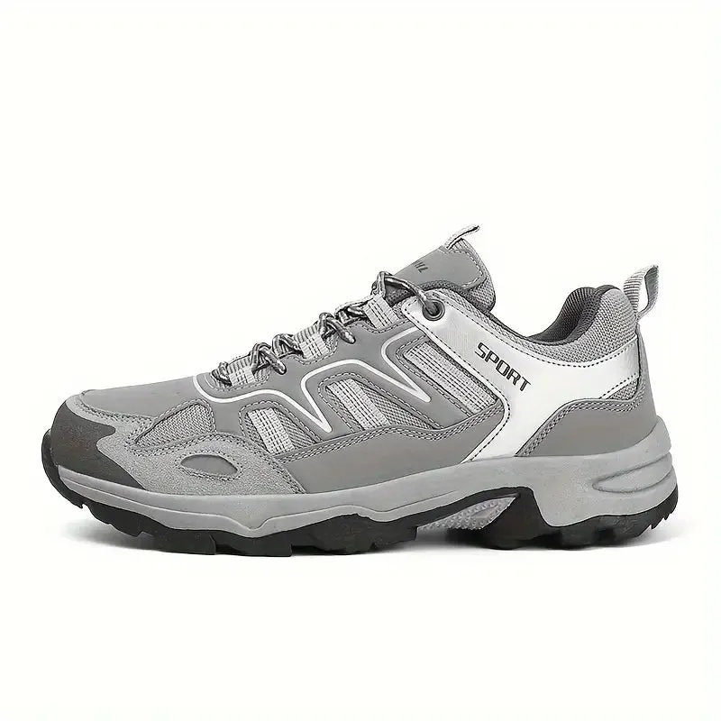 Unisex Non-Slip Hiking Boots – Durable Lace-Up Trekking Shoes for Outdoors