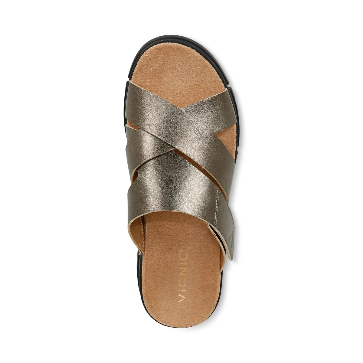 Uptown Sunset Wedge Sandal Metallic