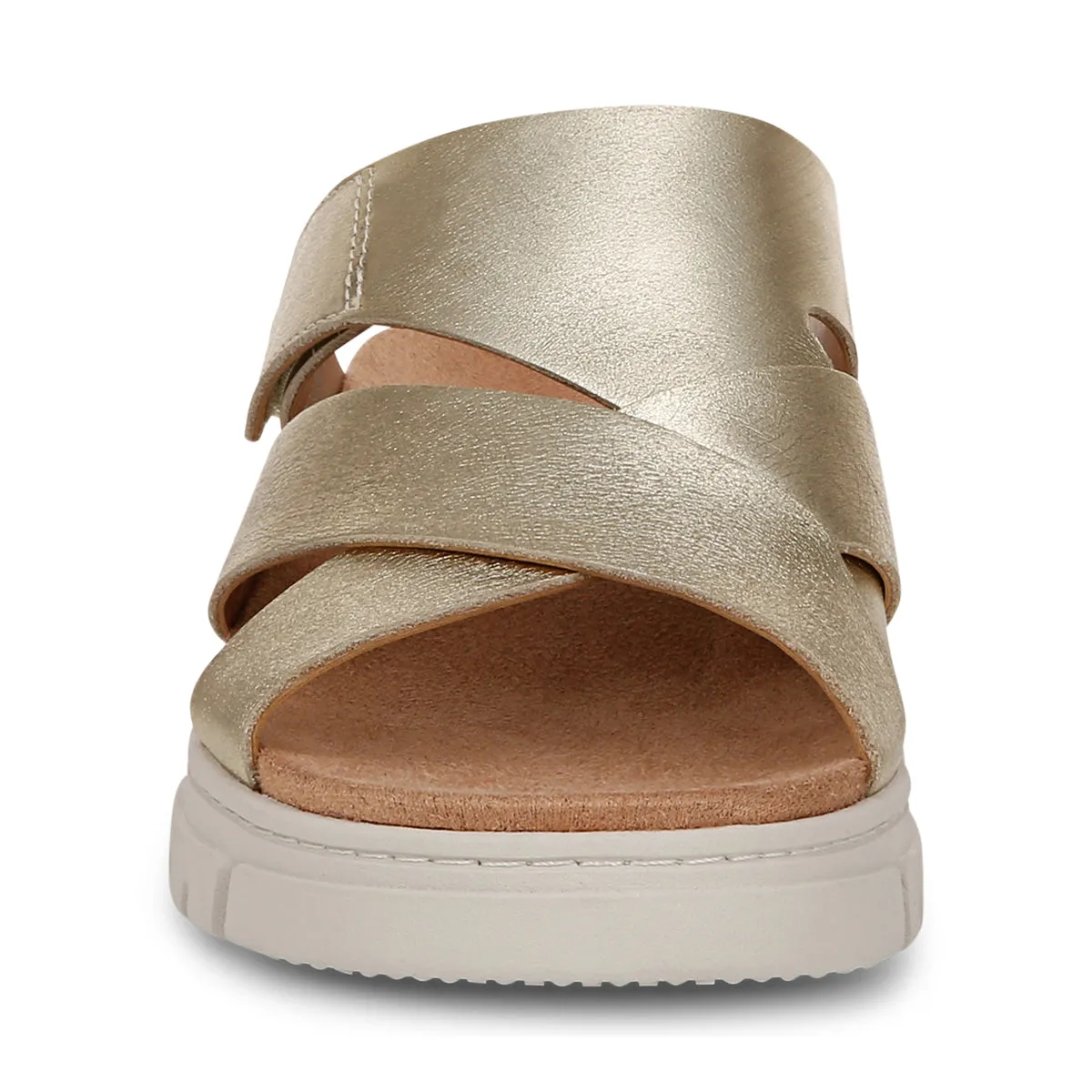 Uptown Sunset Wedge Sandal Metallic