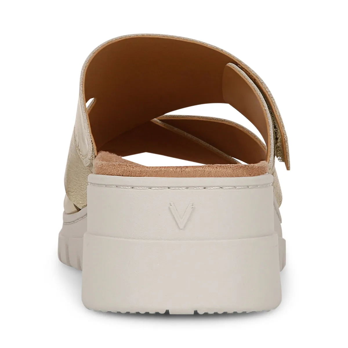 Uptown Sunset Wedge Sandal Metallic