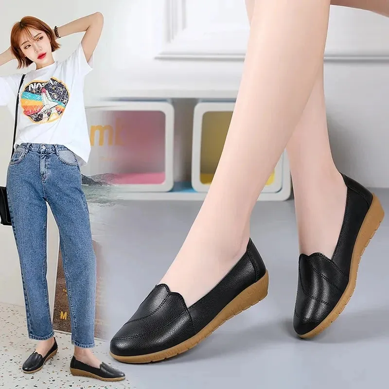 Women Shoes Slip On Loafers For Ballet Flats Women Moccasins New Casual Sneakers Zapatos Mujer Flat Shoes For Women Casual Shoes