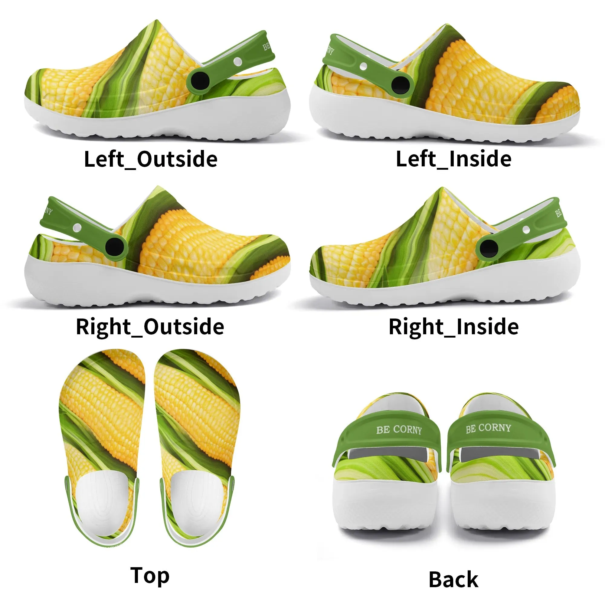 Womens All Season Clogs: Corn