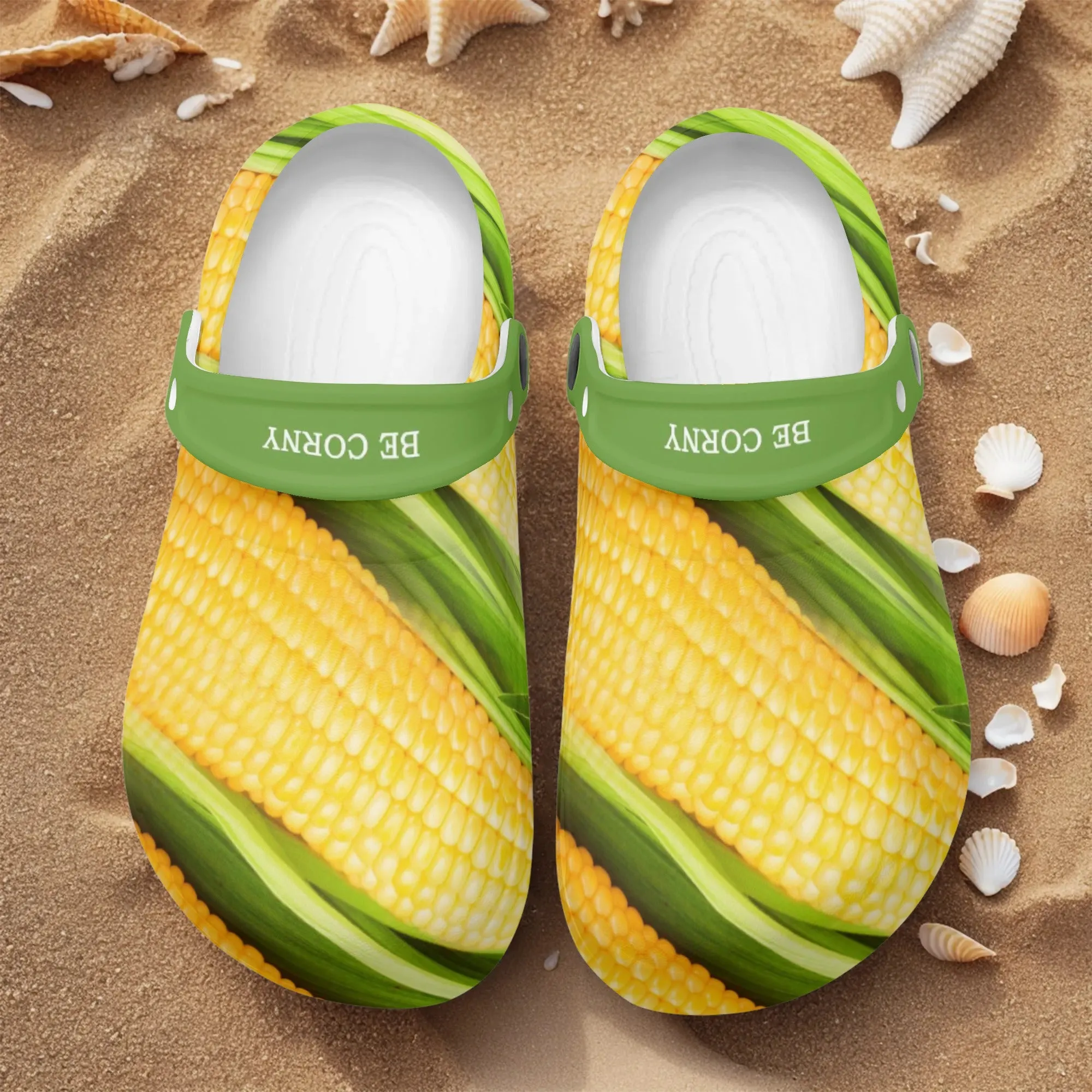 Womens All Season Clogs: Corn