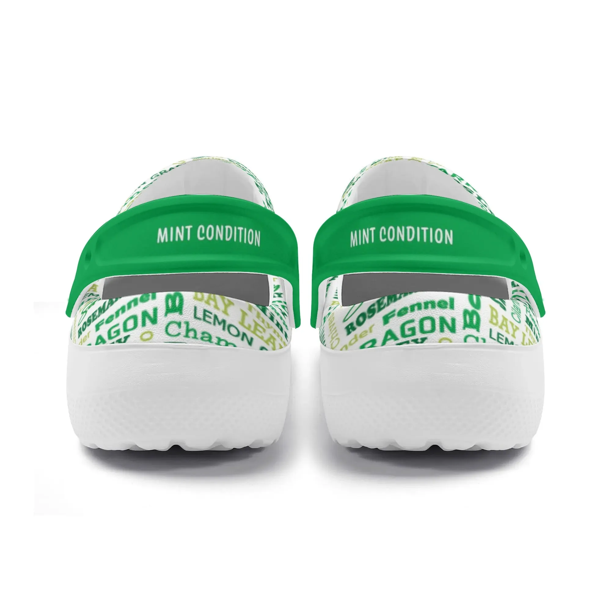 Womens All Season Clogs: Herbs